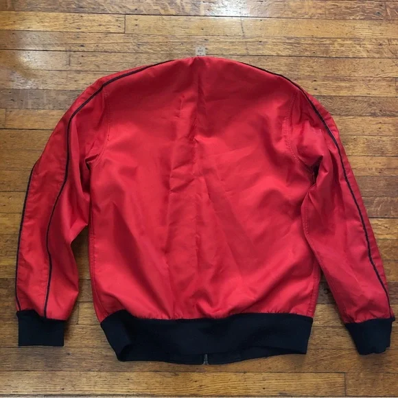 New TRUE RELIGION Two-Tone Vintage Reversible Double Snake Bomber Jacket (Large) - Picture 10 of 13